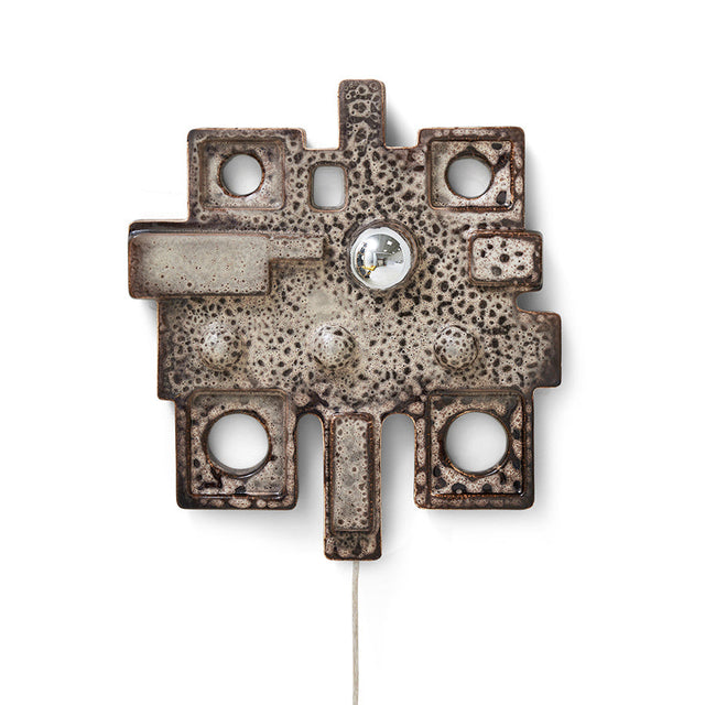 HKliving 壁灯|Ceramic relief wall lamp