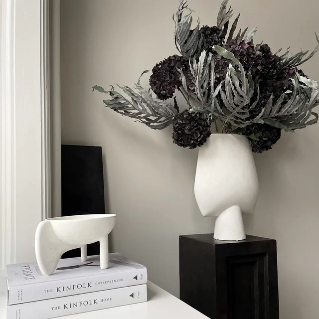 101 Copenhagen-翼碗,迷你 - 骨白色