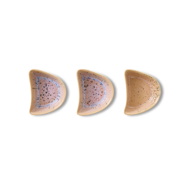 HKliving 贝壳 小菜碗 speckled (Shell tapas bowl speckled)