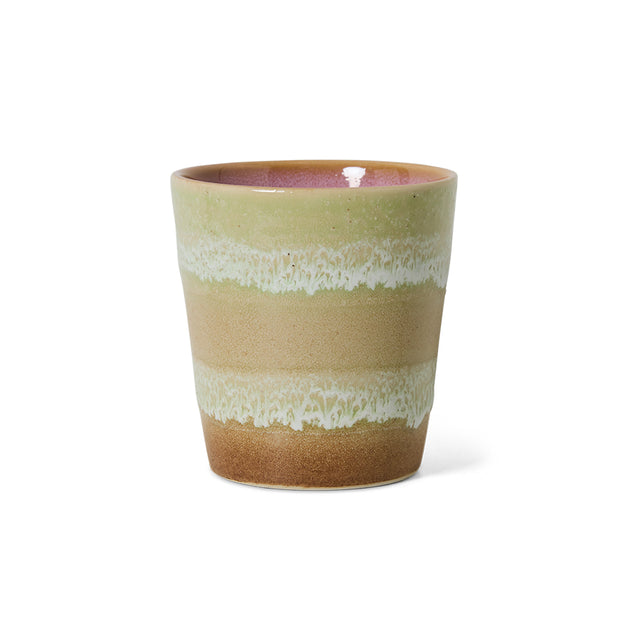 HKliving 70s ceramics: coffee mug umber