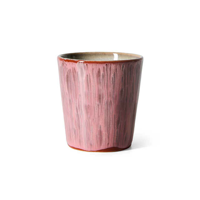 HKliving 70s ceramics: coffee mug rhubarb