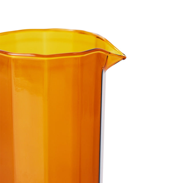 HKliving 玻璃杯器|Sunlit carafe amber