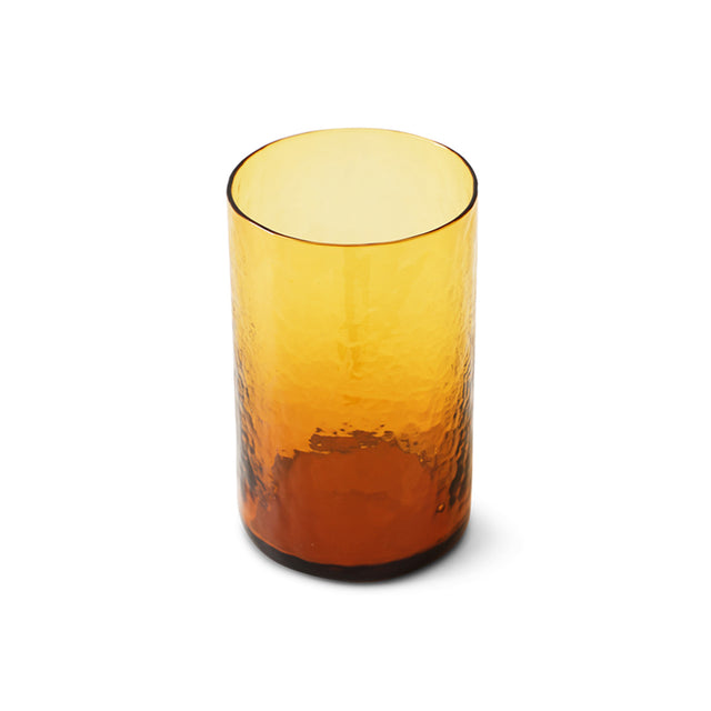 HKliving 玻璃杯器|Tube high glass, amber