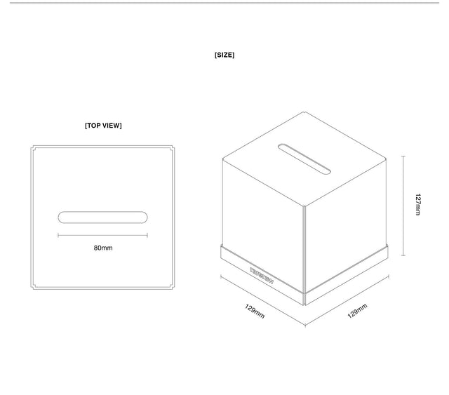 【现货】STANDARD TISSUE CASE S (BOX TYPE)