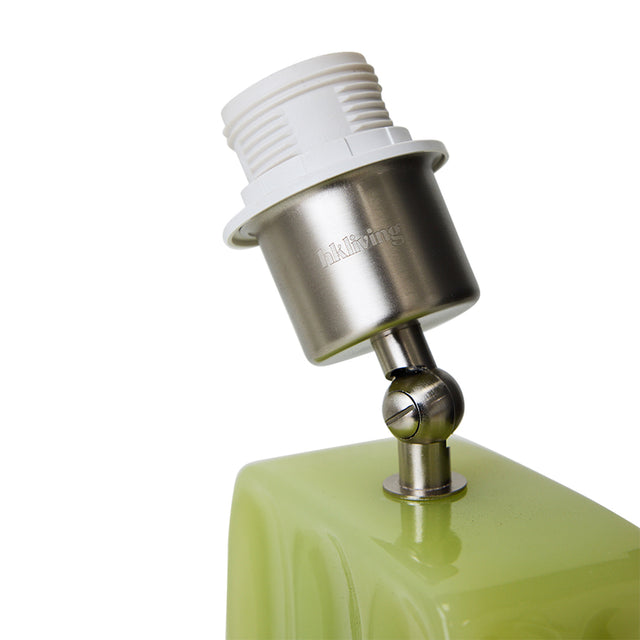HKliving 燈座|Column table lamp base, lime
