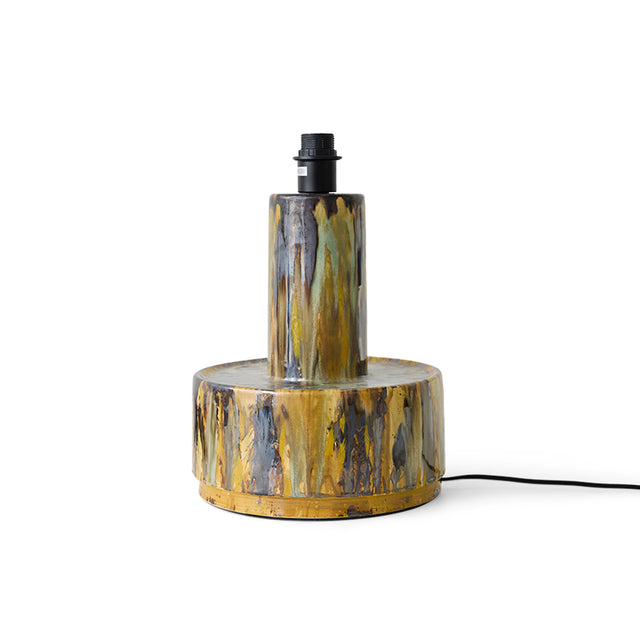 HKliving 落地燈|Ceramic lamp base, reactive green