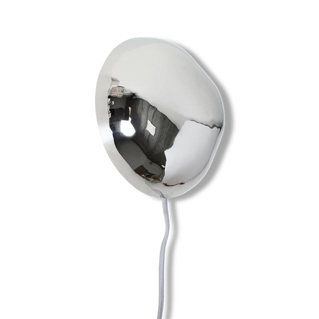 HKliving 壁燈|Orb wall lamp, chrome