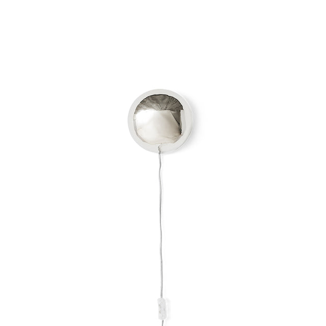 HKliving 壁燈|Orb wall lamp, chrome