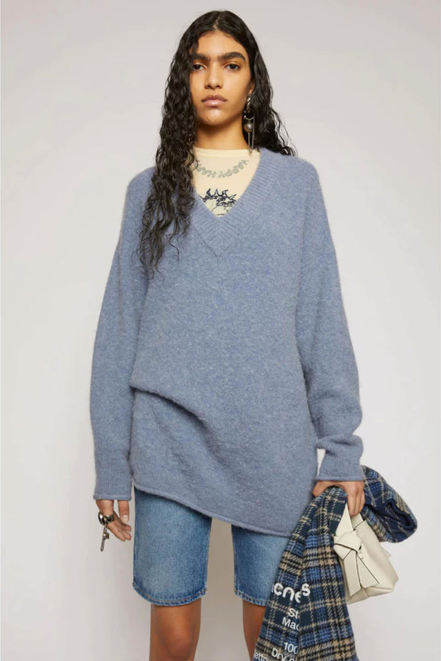 【現貨】Acne Studios 羊駝毛長版毛衣