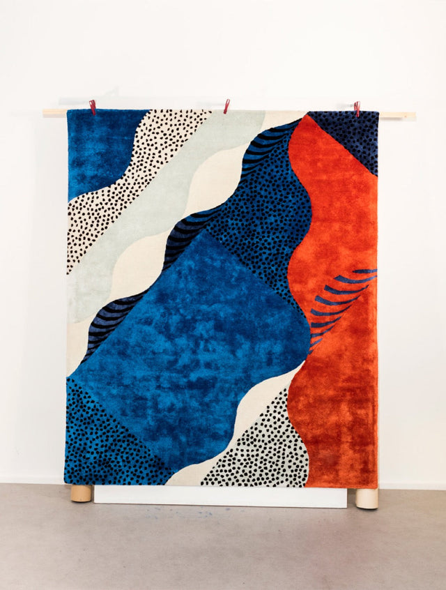 Silkscreen 絹印掛毯 01