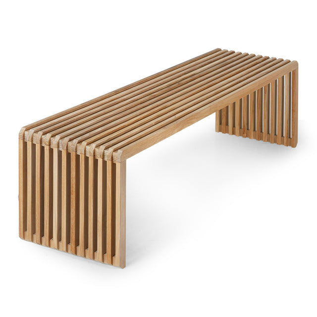 HKliving 長凳|Slatted bench teak, 160x43cm