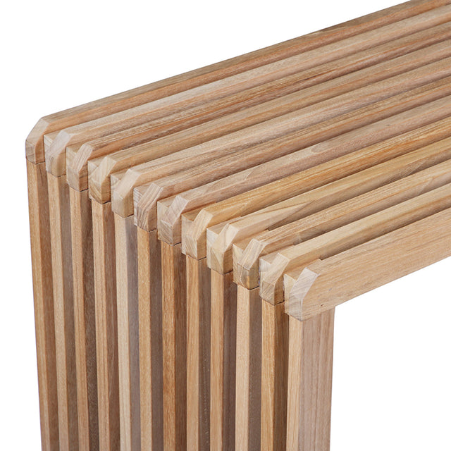 HKliving 長凳|Slatted bench teak, 160x43cm