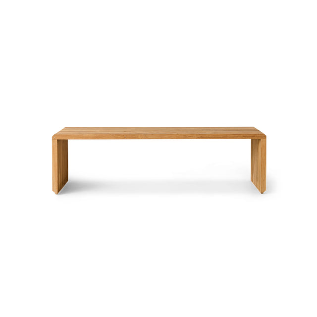 HKliving 長凳|Slatted bench teak, 160x43cm