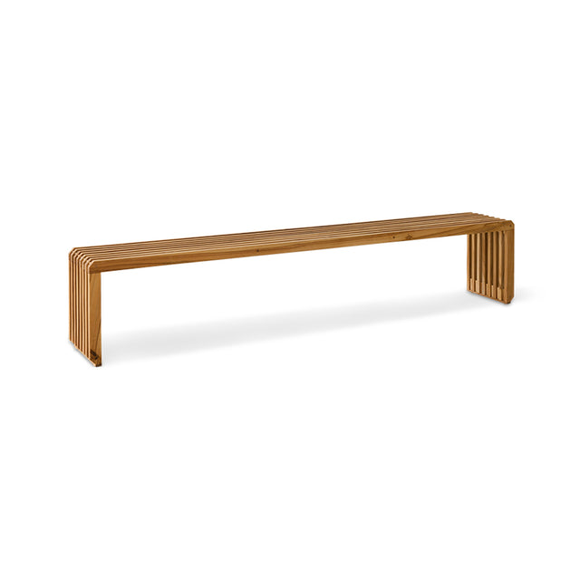 HKliving 長凳|Slatted bench teak, 180x27 cm