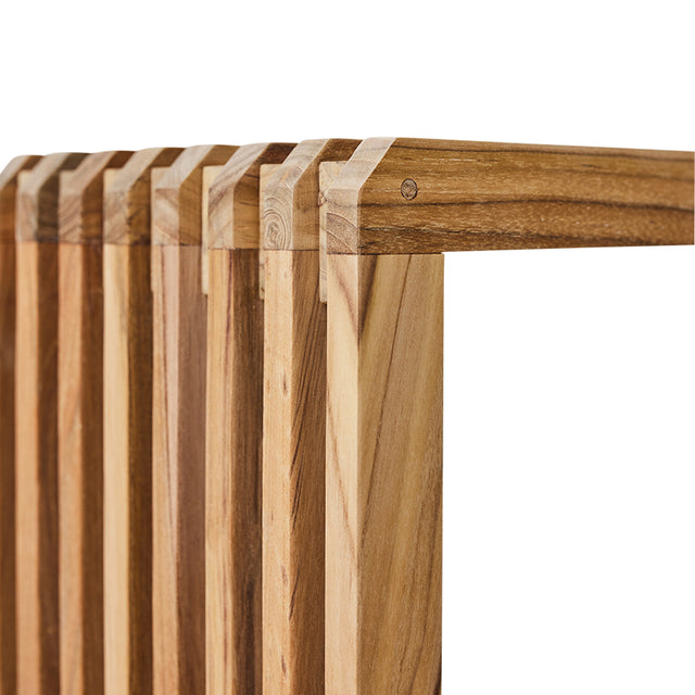 HKliving 長凳|Slatted bench teak, 180x27 cm