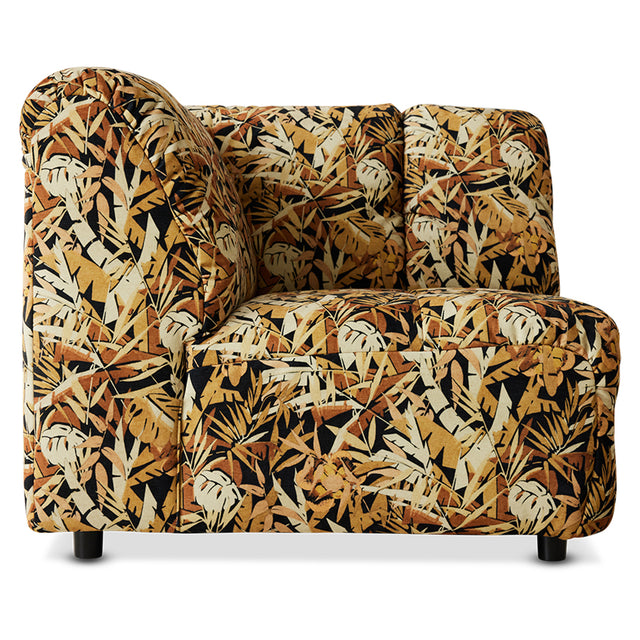 HKliving Wave 模組沙發|Wave couch: element corner, printed hollywood
