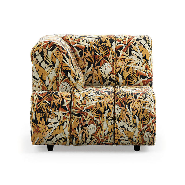 HKliving Wave 模組沙發|Wave couch: element left high arm, printed hollywood