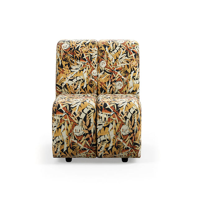 HKliving Wave 模組沙發|Wave couch: element middle small, printed hollywood