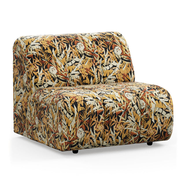 HKliving Wave 模組沙發|Wave couch: element middle, printed hollywood