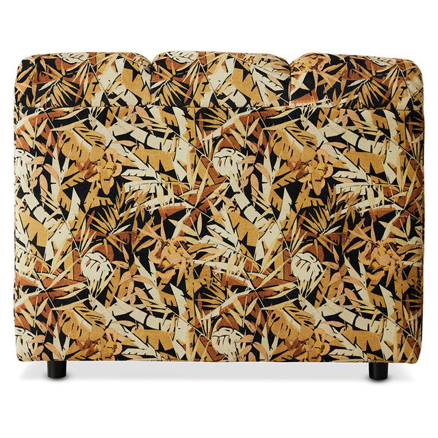 HKliving Wave 模組沙發|Wave couch: element middle, printed hollywood