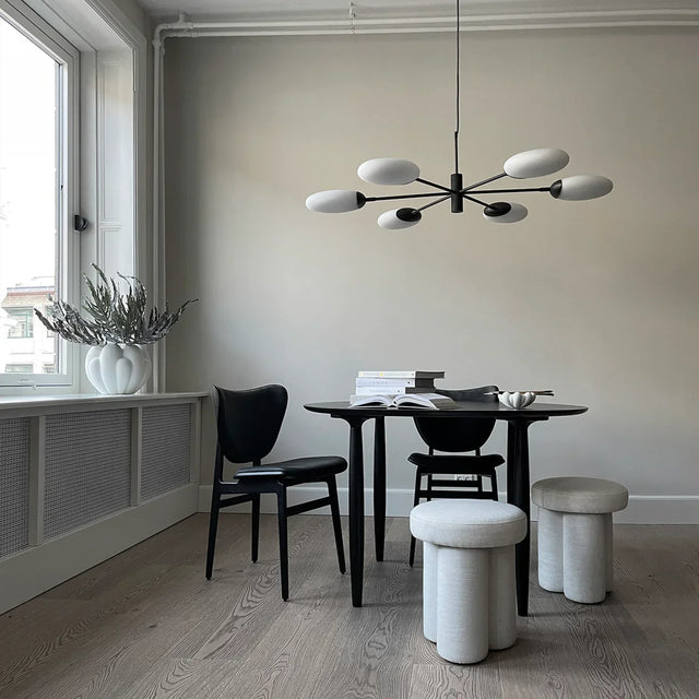 【在庫あり】101 Copenhagen-ビッグフットスツール、リネン - チョークホワイト