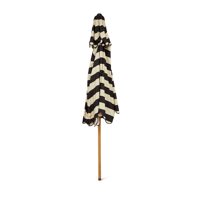HKliving 戶外配件|Striped patio umbrella stracciatella