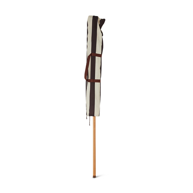 HKliving 戶外配件|Striped patio umbrella stracciatella