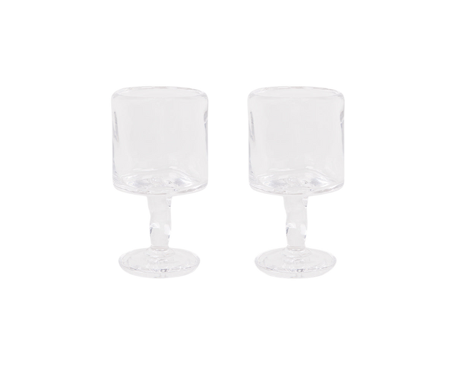 FRAMA-0405 Stem Glass Set of Two 玻璃杯 情境照