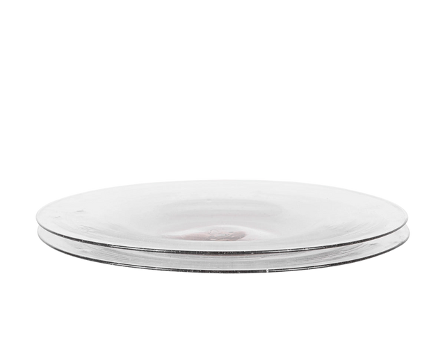 FRAMA-Isle Glass Plate Set of Two 餐盤 情境照