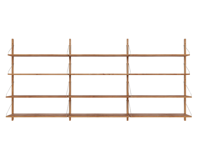 FRAMA-Shelf Library Triple Section 壁掛層架 情境照