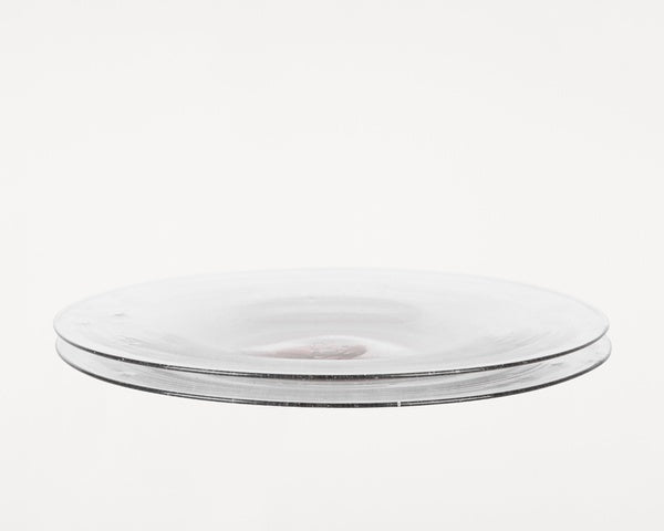 FRAMA-Isle Glass Plate Set of Two 餐盤 FRAMA Isle Glassware Plates Set of Two Packshot 1.tif
