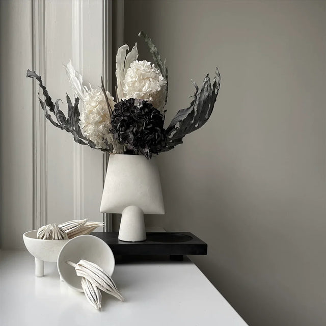 鴨碗,中 - 骨白色