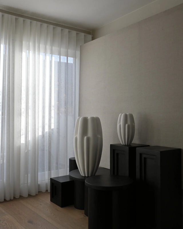 101 Copenhagen-綻放花瓶,細長小 - 骨白色