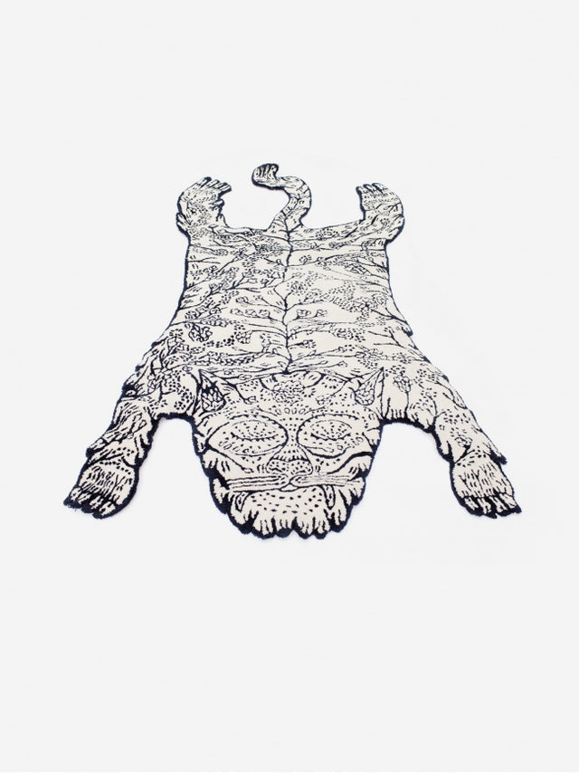 Moustache-Tiger 地毯