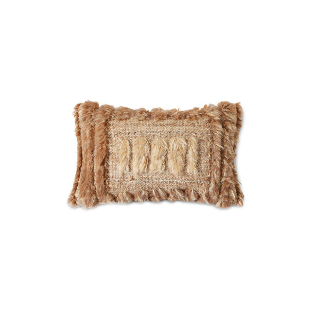 HKliving 抱枕|Natural furry cushion (40x25cm)