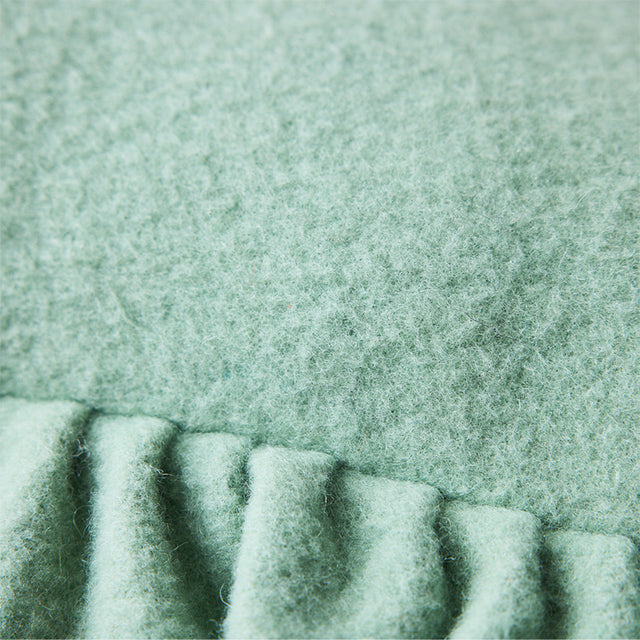 HKliving 抱枕|Felt cushion, mint (60x40cm)