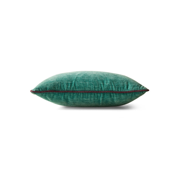HKliving 抱枕|Velvet cushion, deep sea (50x35cm)