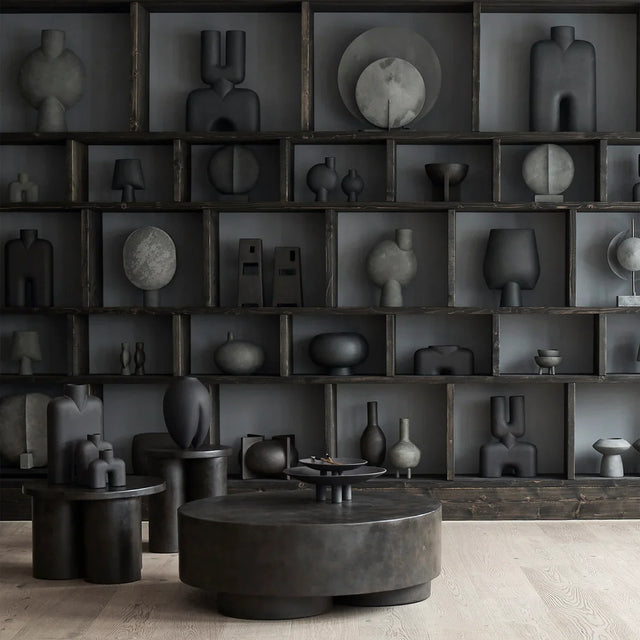 【現貨】101 Copenhagen-相撲花瓶,細長 - 咖啡色