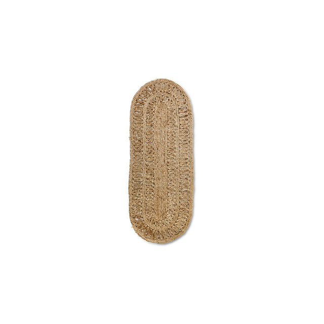 HKliving 地毯|Soleil jute runner oval (60x165cm)