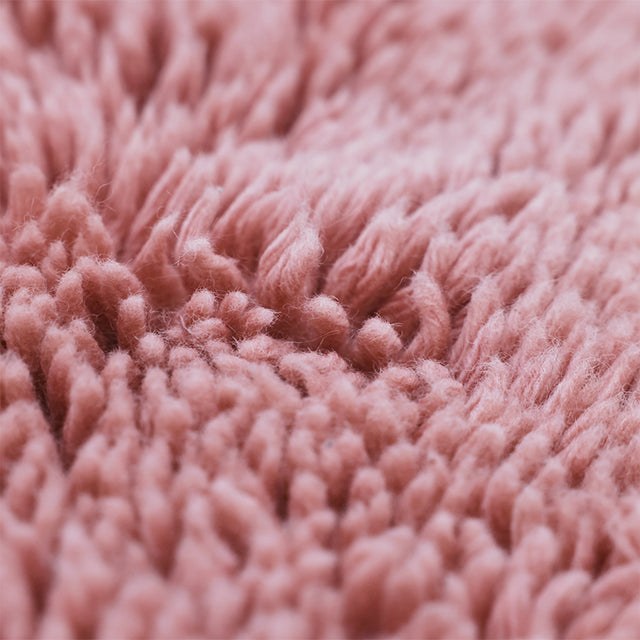 HKliving 地毯|Fluffy rug, pink (150x240cm)