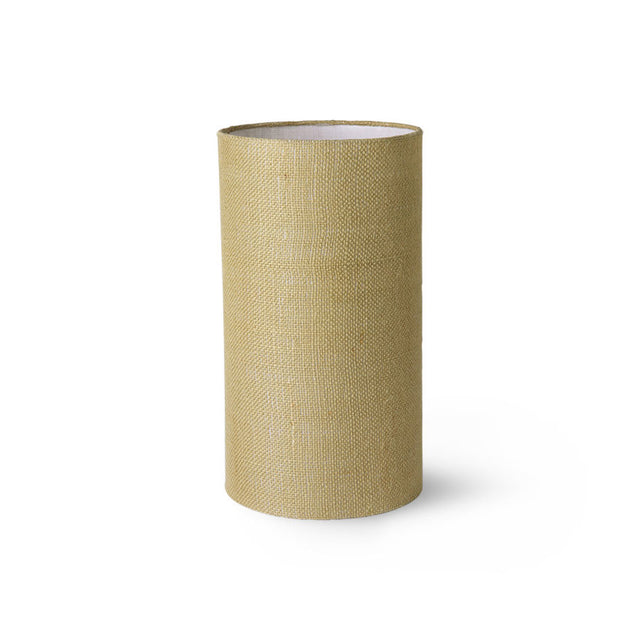 HKliving 燈罩|Jute cylinder lamp shade jade green
