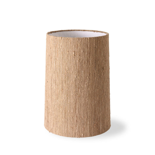 HKliving 燈罩|Cone lamp shade silk brown (32x32cm)
