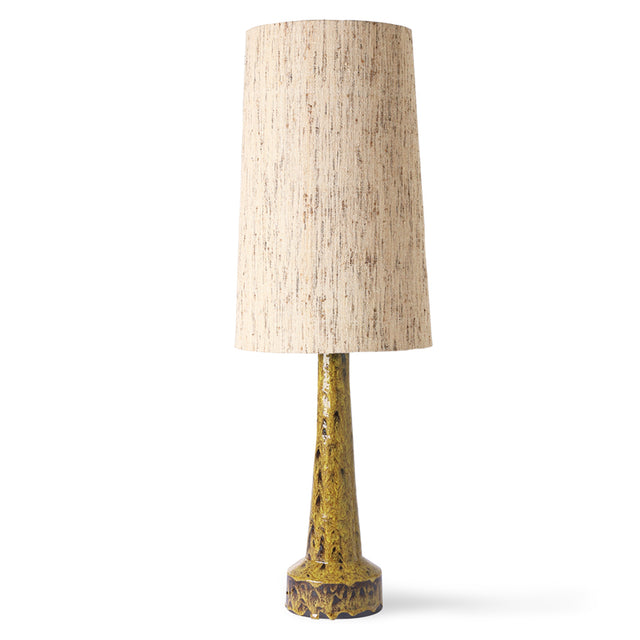 HKliving 燈罩|Cone lamp shade silk natural (36x36cm)