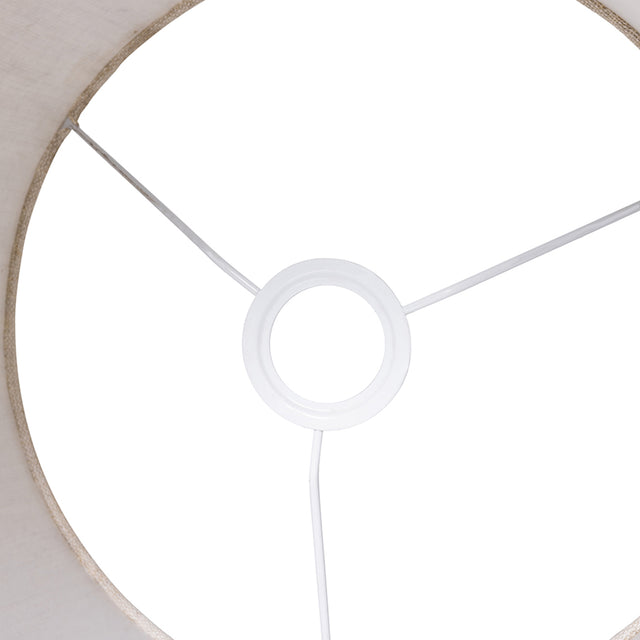 HKliving 燈罩|Cylinder lamp shade natural linen (30x30cm)