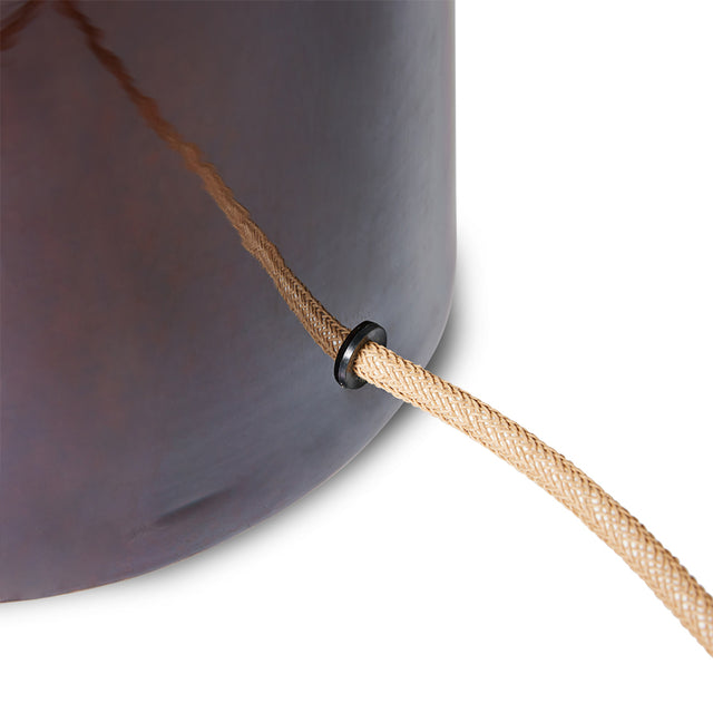 HKliving 落地燈|Cone floor lamp base XL brown