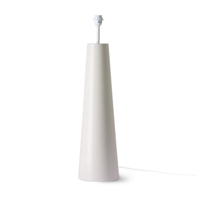 HKliving 落地燈|Cone floor lamp base XL cream