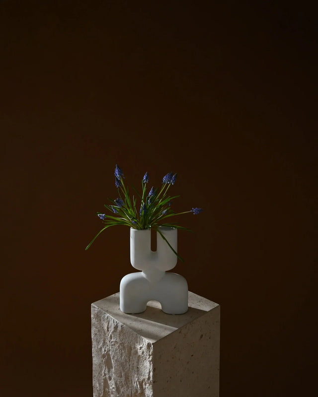【現貨】101 Copenhagen-眼鏡蛇花瓶,迷你 - 骨白色