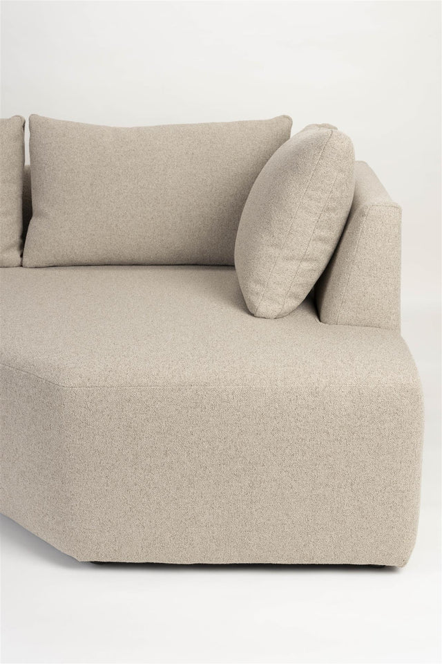 Zuiver-Element Prosper Seat Right Cappuccino 模組沙發