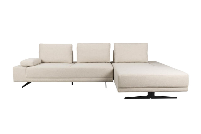 Dutchbone-Shelly Off-White Right Chaise Longue 三人沙發 -白色
