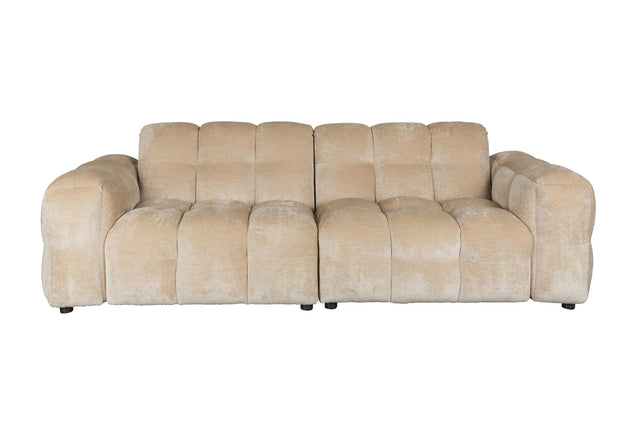 Dutchbone-Hackman 3-Seater Velours 三人沙發 -米色